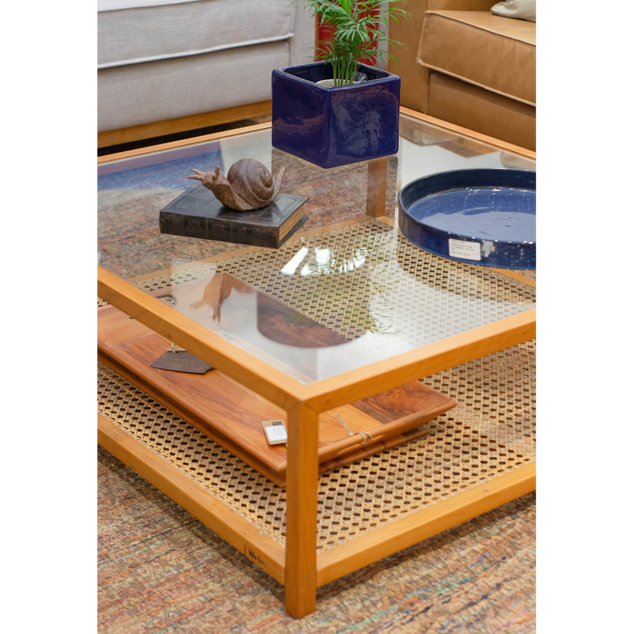 Mesa de centro para composição de decoração B2B