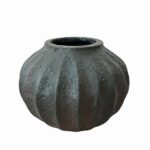 Conjunto de Vasos em Cerâmica Verde Profundo