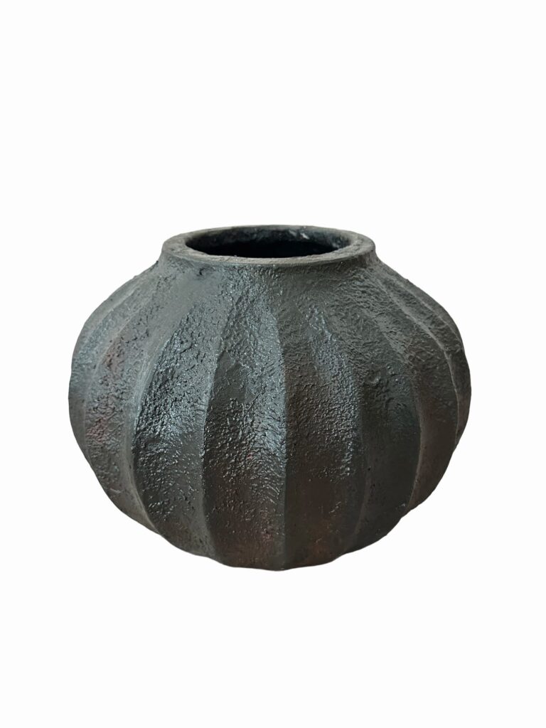 Conjunto de Vasos em Cerâmica Verde Profundo