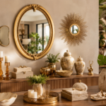 Coleção de Espelhos e Acessórios Decorativos para Lojas e Importadores