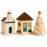 Coleção de Natal em Cerâmica com LED
