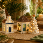 Coleção de Natal em Cerâmica com LED