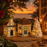 Coleção de Natal em Cerâmica com LED