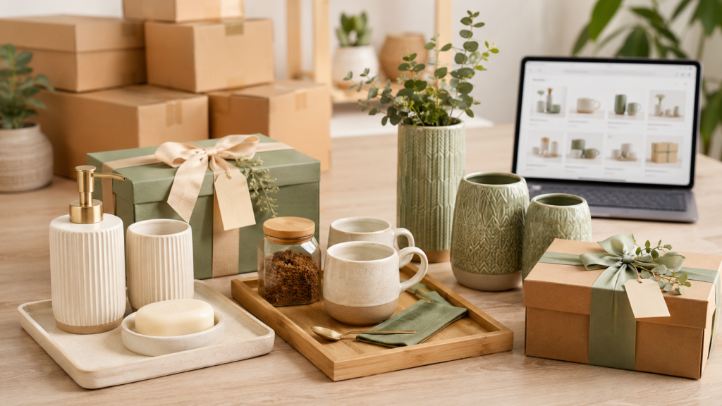 Kits de Casa e Decoração no Atacado: Como Criar um Mix para Marketplace e Presentes