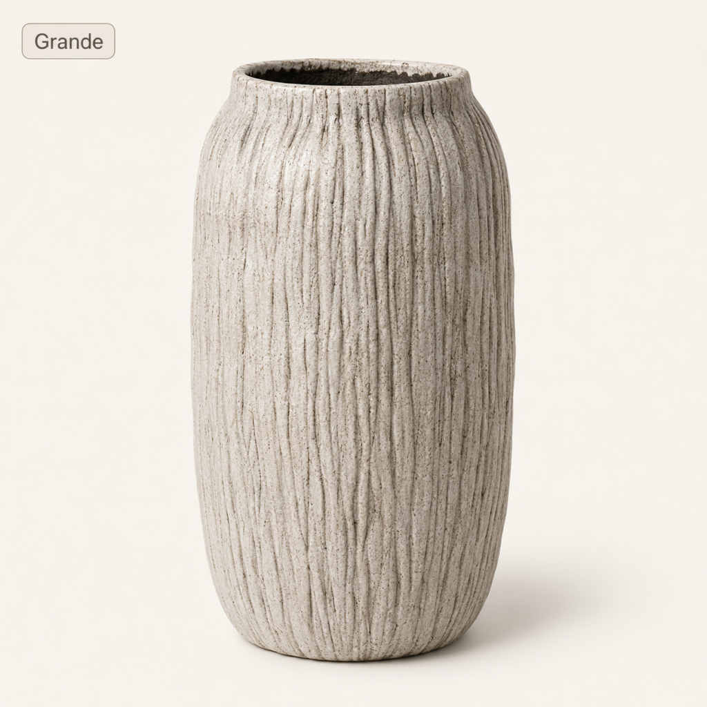 Vaso Textura Areia Atlântica