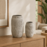 Vaso Textura Areia Atlântica