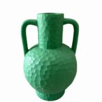 Conjunto de Vasos Verdes com Alças Laterais